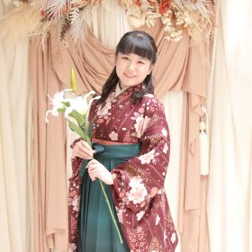 卒業袴　写真館　フォトスタジオ　卒業式　二尺袖　卒業袴レンタル