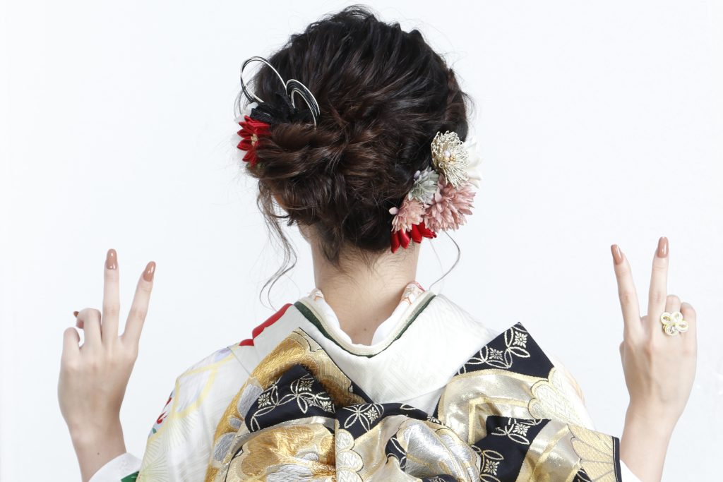 振袖 ヘアスタイル 画像