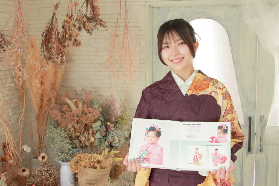 記念写真　振袖　成人式　写真館　フォトスタジオ