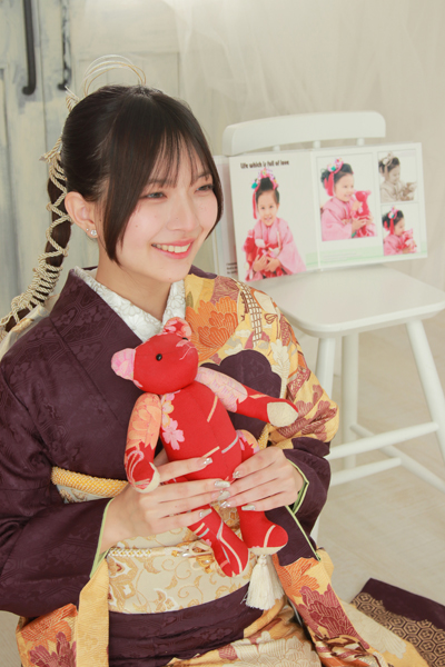 振袖 男性袴 スーツ 成人式 記念撮影 写真館 フォトスタジオ