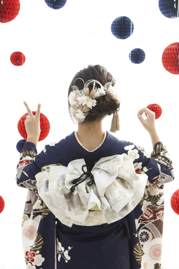 振袖 ヘアスタイル ゆるふわシニヨン