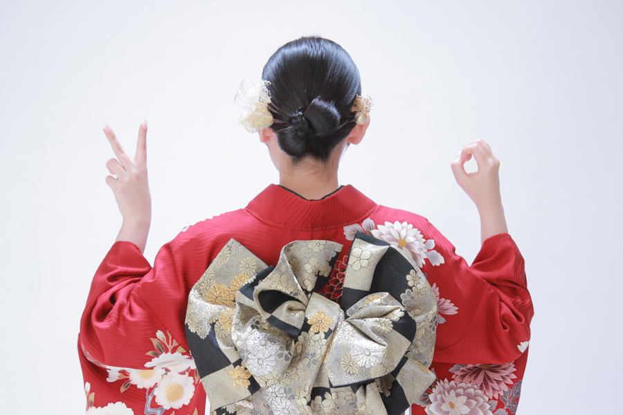 振袖　記念撮影　成人式　写真館　フォトスタジオ　前撮り