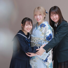 記念撮影　家族写真　フォトスタジオ　写真館　振袖　前撮り