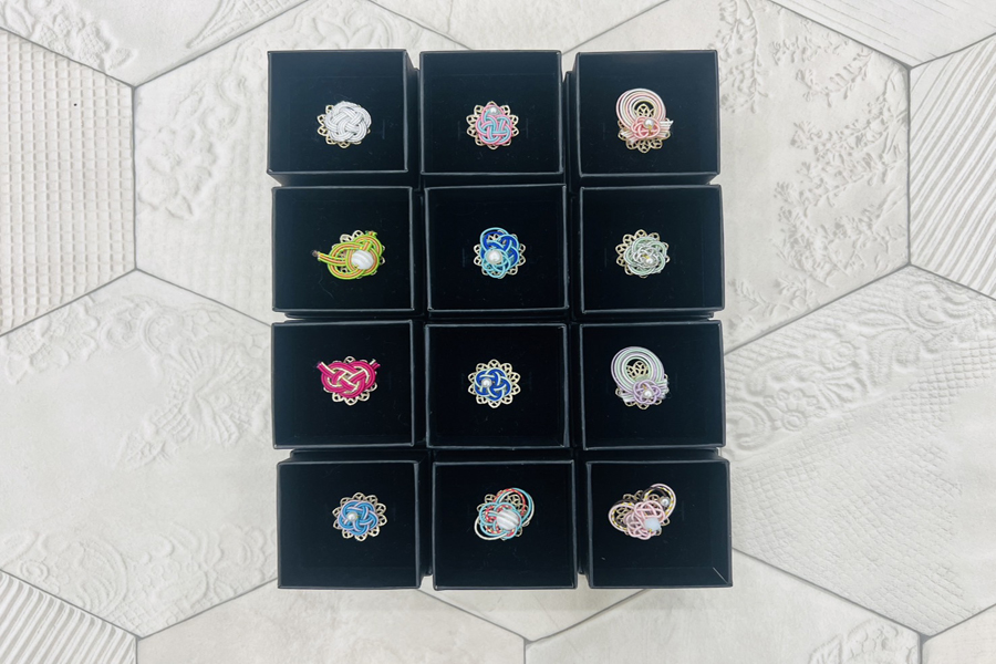 水引指輪　振袖　アクセサリー